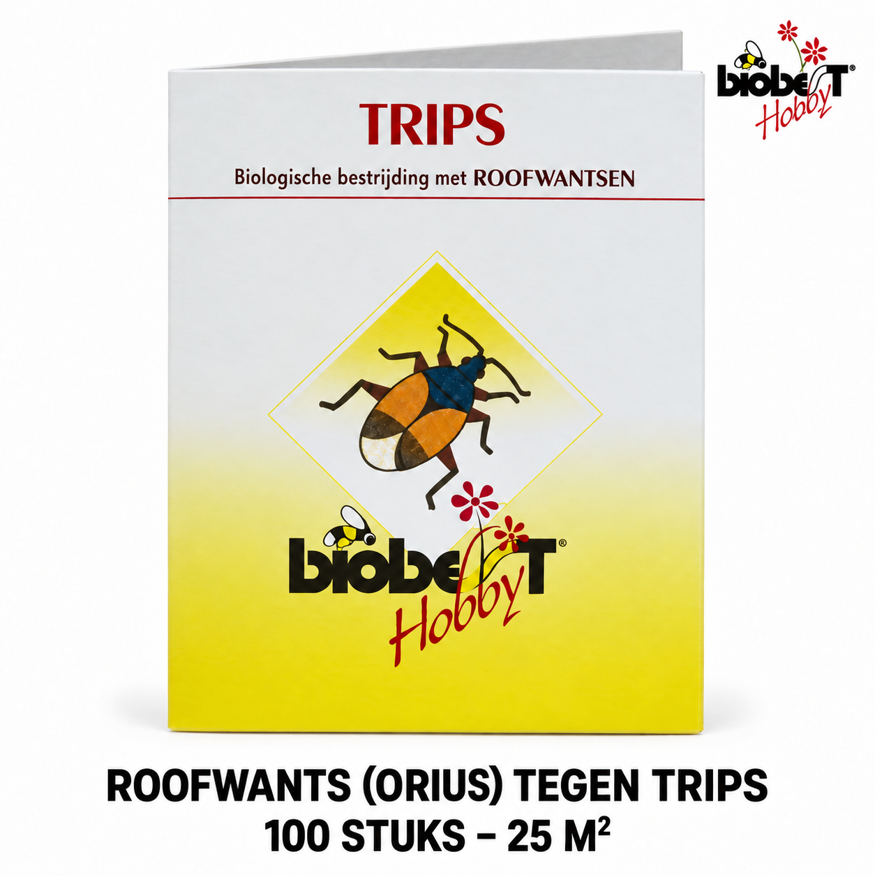 Biobest roofwantskaart tegen trips 100stuks / 25M²