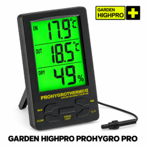 Garden HighPro ProHygro Pro LED thermo-hygrometer