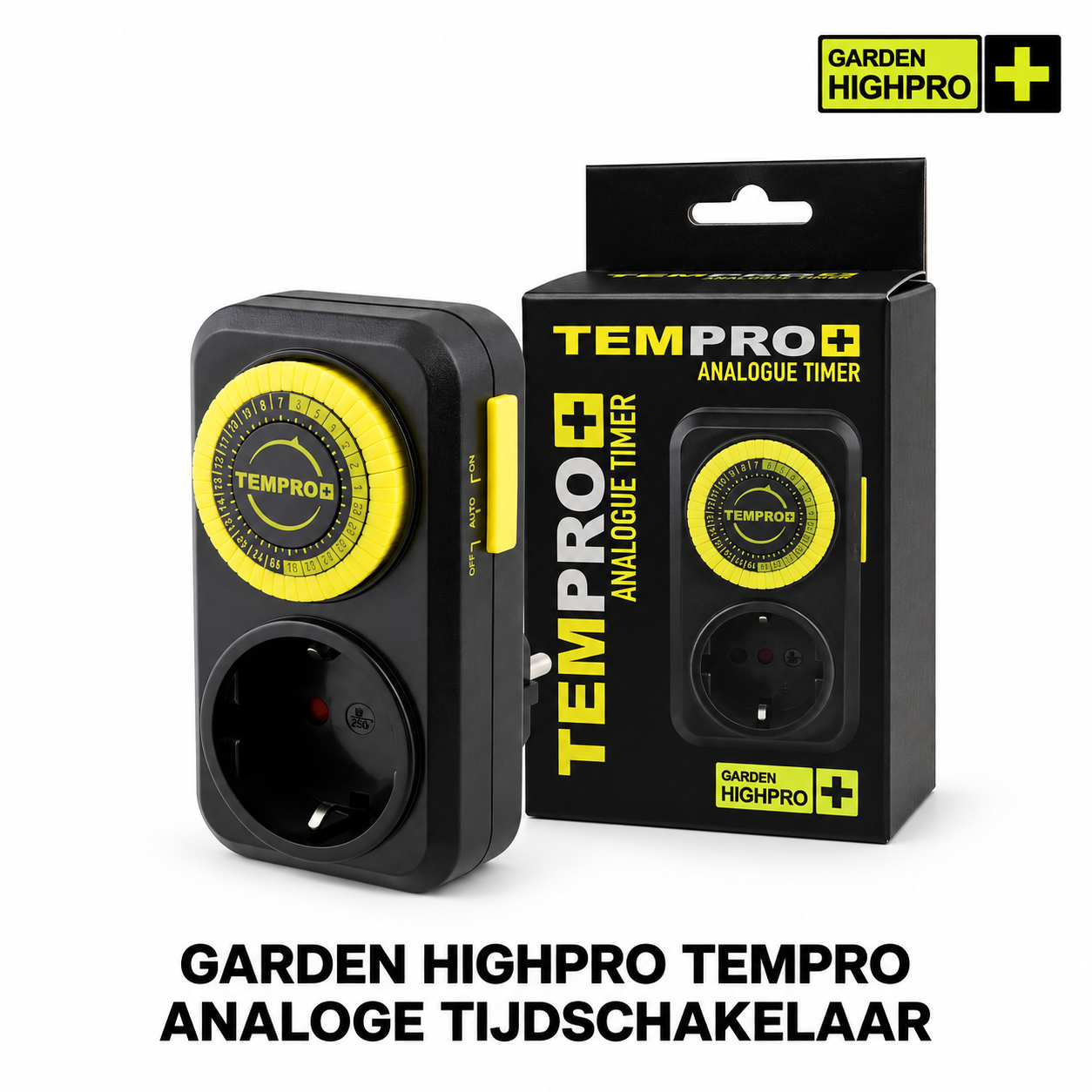 Garden HighPro TEMPRO analoge tijdschakelaar