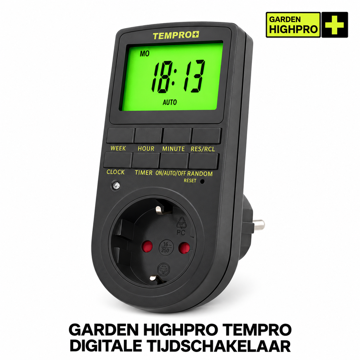 Garden HighPro TEMPRO+ digitale tijdschakelaar