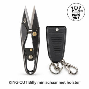 KING CUT Billy minischaar met holster