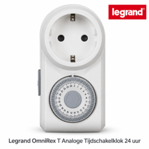 Omnirex Analoge 24 uurs Tijdschakelaar