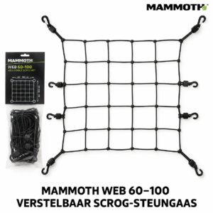 Mammoth verstelbaar SCROG-steungaas 60-100cm