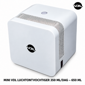 Mini VDL-luchtontvochtiger 350 ml/dag, reservoir 650 ml