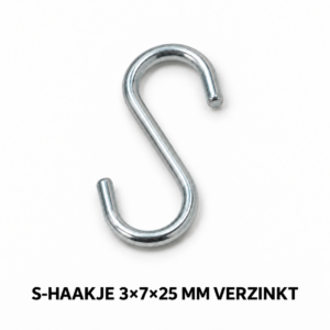 S-HAAKJE 3x7x25MM VERZINKT