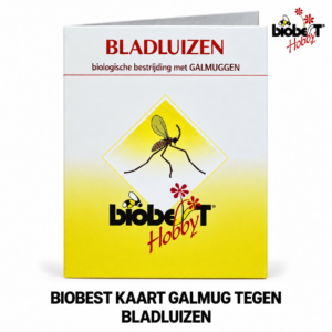Biobest galmuggen kaart tegen bladluizen