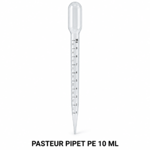 PLASTIC PASTEUR PIPETJE 10 ML