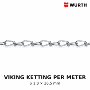 VIKING KETTING PER METER (⌀ 1,8x26,5mm)
