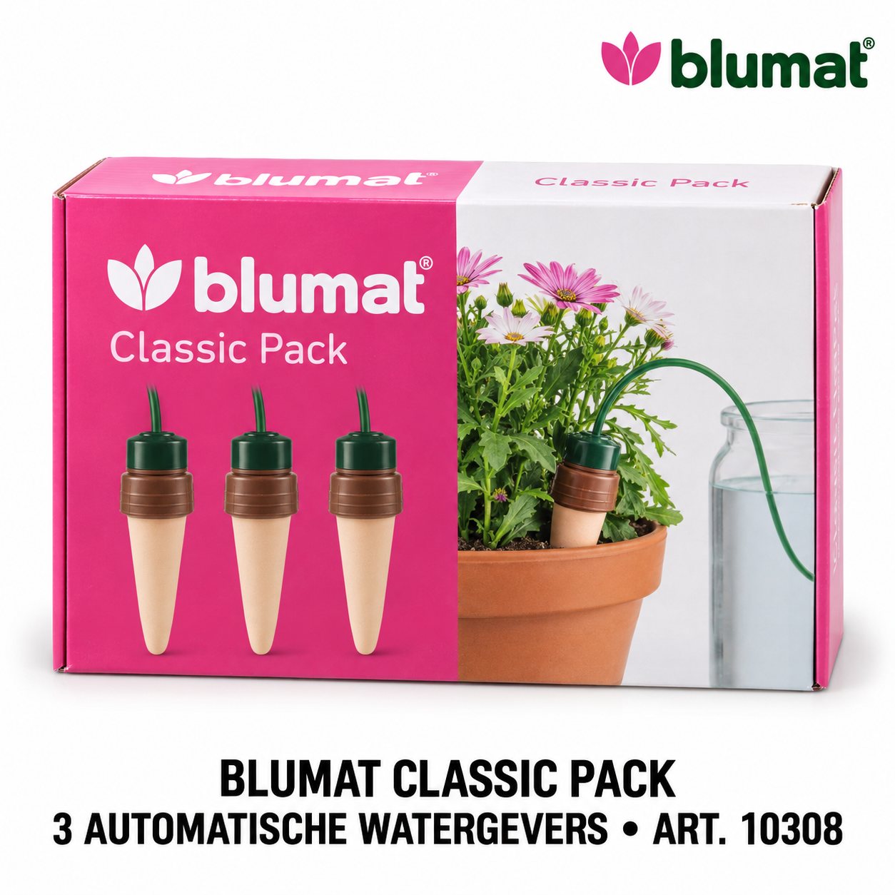 Blumat Classic Pack met 3 watergevers