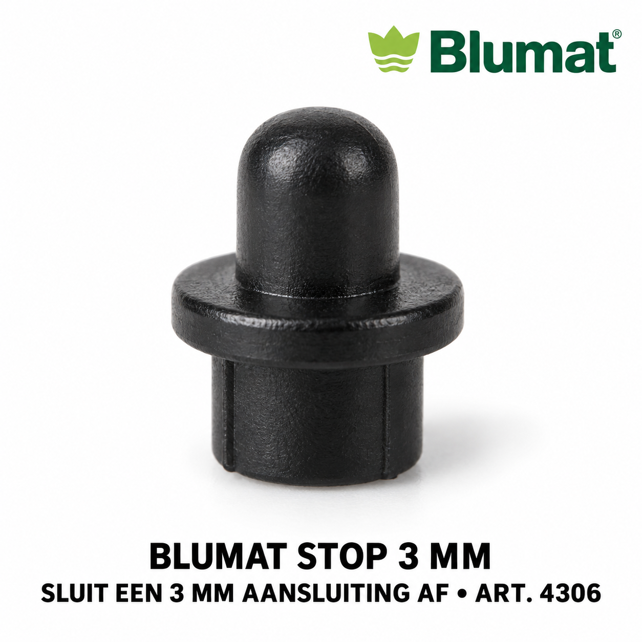 Blumat Stop 3 mm afsluitdop