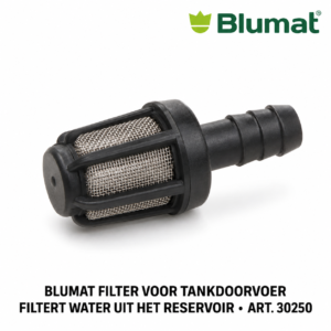 Blumat filter voor tankdoorvoer