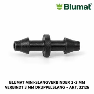 Blumat mini-slangverbinder 3-3 mm