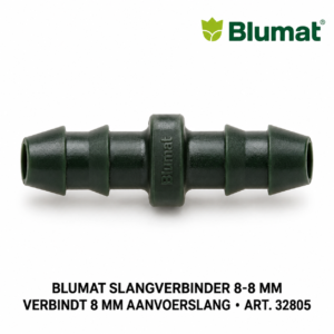 Blumat slangverbinder 8-8 mm