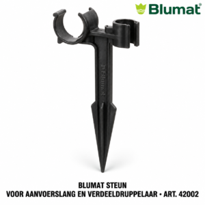 Blumat steun voor aanvoerslang