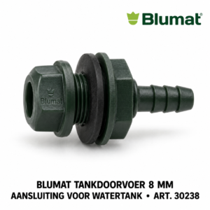 Blumat tankdoorvoer 8 mm