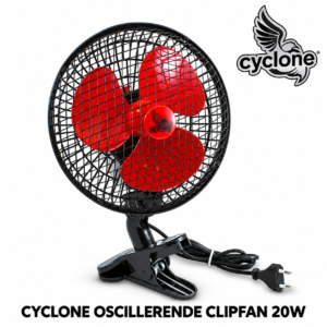 Cyclone oscillerende clipfan 20W